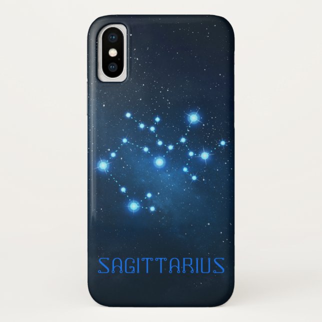 Sagittarius Constellation Zodiac Case-Mate iPhone Case (Back)
