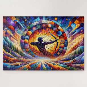 Sagittarius: Cosmic Archer’s Quest Jigsaw Puzzle