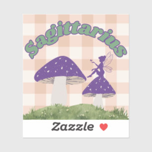 Sagittarius Cottagecore Aesthetic Fairy Mushroom