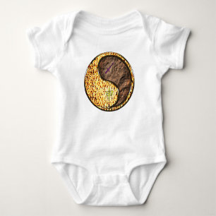 Sagittarius & Earth Monkey Baby Bodysuit