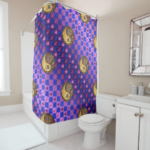 Sagittarius & Earth Ox Shower Curtain