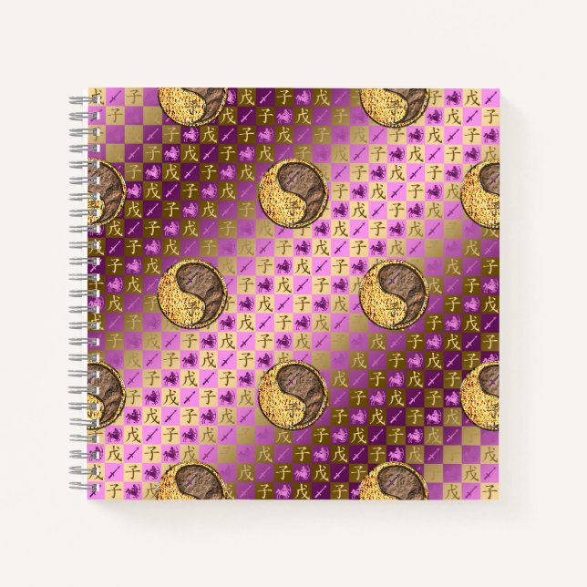 Sagittarius & Earth Rat Notebook (Front)