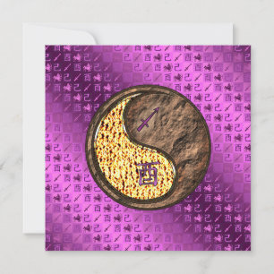 Sagittarius & Earth Rooster Card
