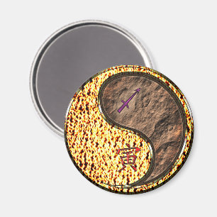 Sagittarius & Earth Tiger Magnet