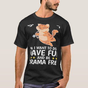 Sagittarius Facts Cat Drama Astrology Birthday 1 T-Shirt