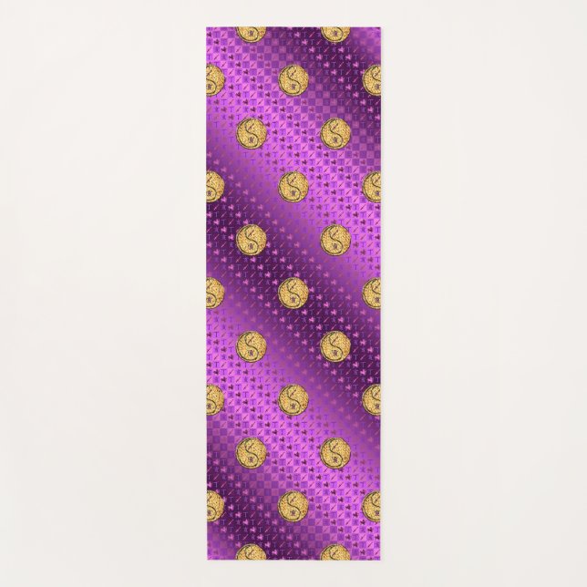 Sagittarius & Fire Boar Yoga Mat (Front)