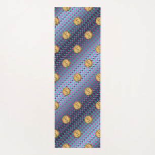 Sagittarius & Fire Dog Yoga Mat