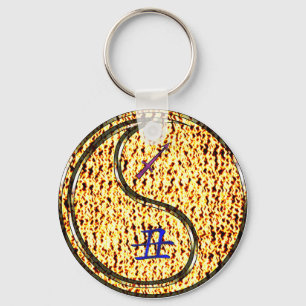 Sagittarius & Fire Ox Key Ring