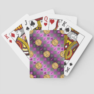 Sagittarius & Fire Rabbit Playing Cards