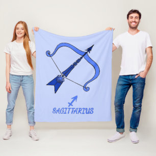 Sagittarius Fleece Blanket