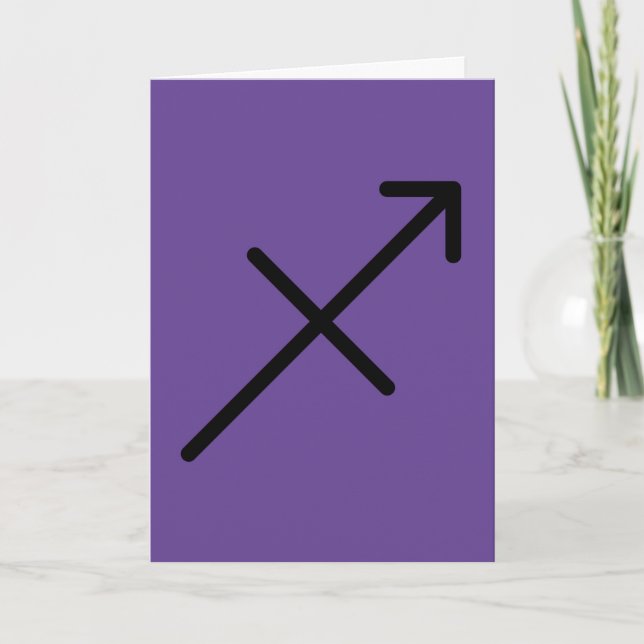 Sagittarius Greeting Card (Front)