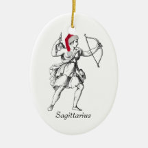 Sagittarius Holiday Ornament