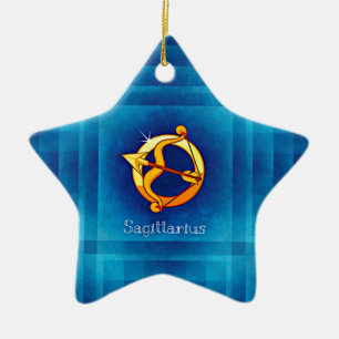 sagittarius horoscope ceramic ornament