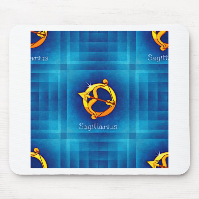 sagittarius horoscope mouse pad (Front)