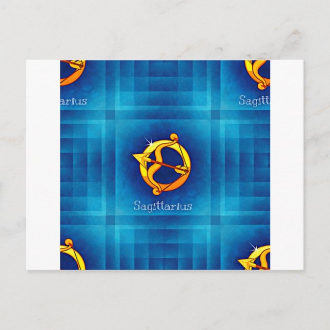 sagittarius horoscope postcard (Front)