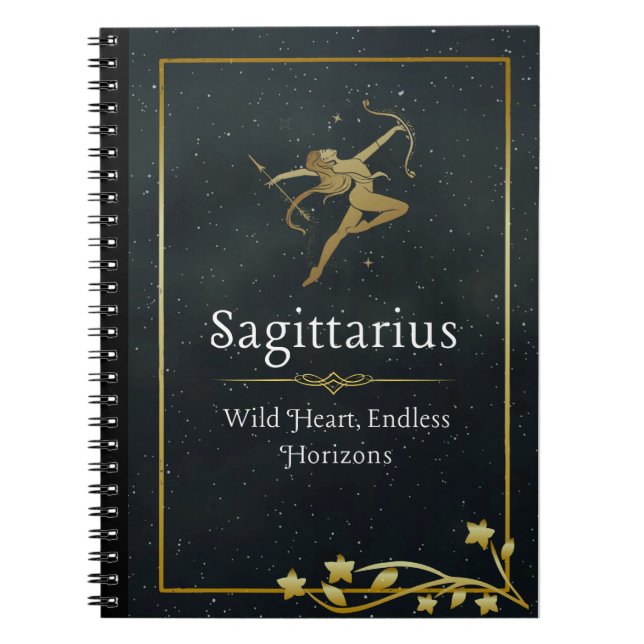 Sagittarius – Journal for Sagittarius Lovers (Front)