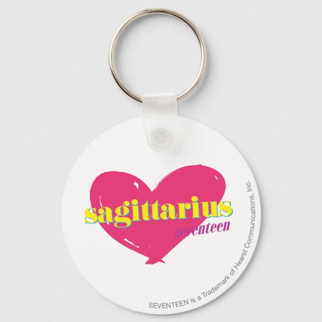 Sagittarius Key Ring (Front)