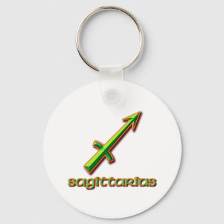 Sagittarius Key Ring