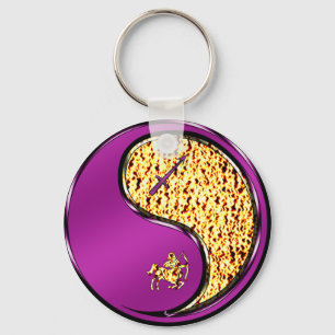 Sagittarius Key Ring