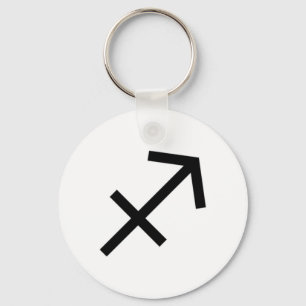 Sagittarius Key Ring