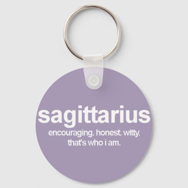 SAGITTARIUS KEY RING (Front)
