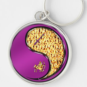 Sagittarius Key Ring