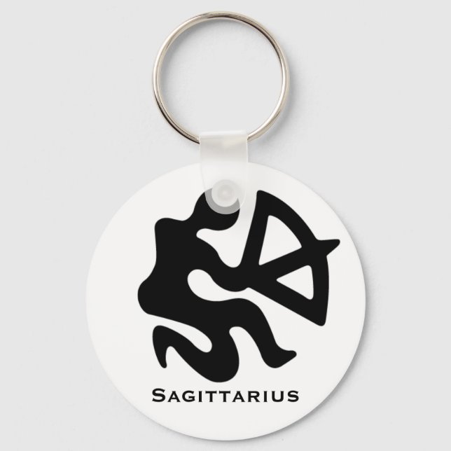 Sagittarius Keychain (Front)