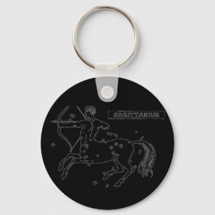 Sagittarius Keychain