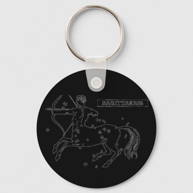 Sagittarius Keychain (Front)