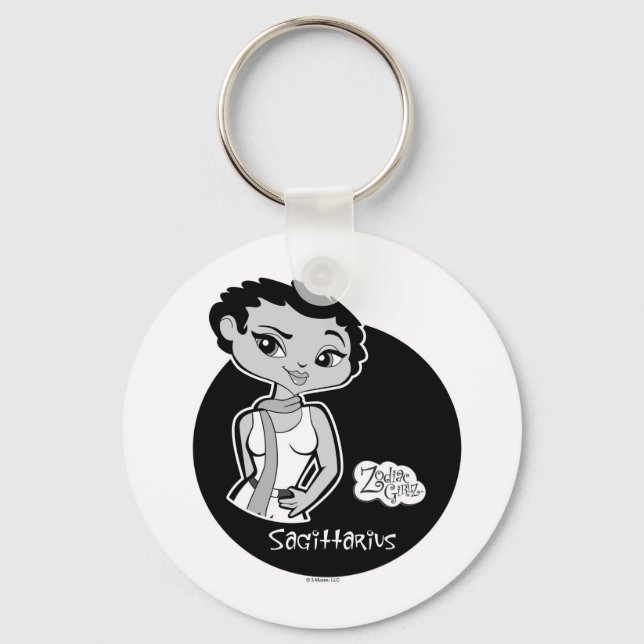 Sagittarius Keychain (Front)