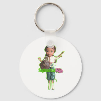 Sagittarius Keychain
