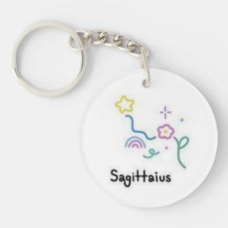 Sagittarius Keychain
