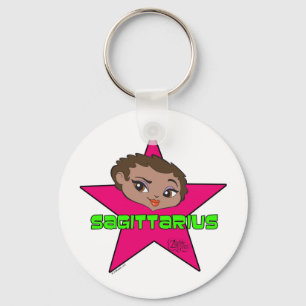 Sagittarius Keychain