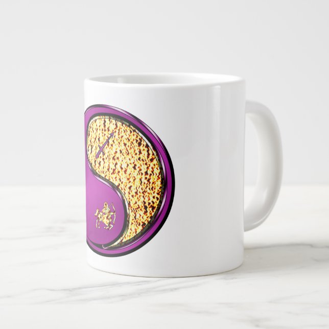 Sagittarius Large Coffee Mug (Front Right)