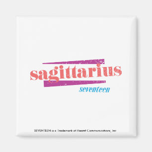 Sagittarius LtPink Magnet