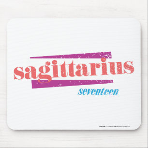 Sagittarius LtPink Mouse Pad