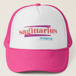 Sagittarius LtPink Trucker Hat