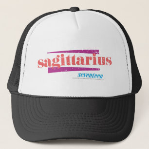 Sagittarius LtPink Trucker Hat