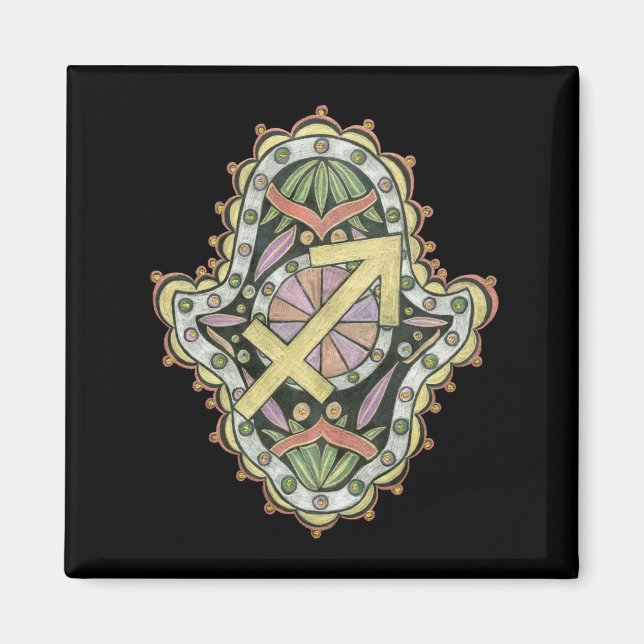 Sagittarius Magnet (Front)