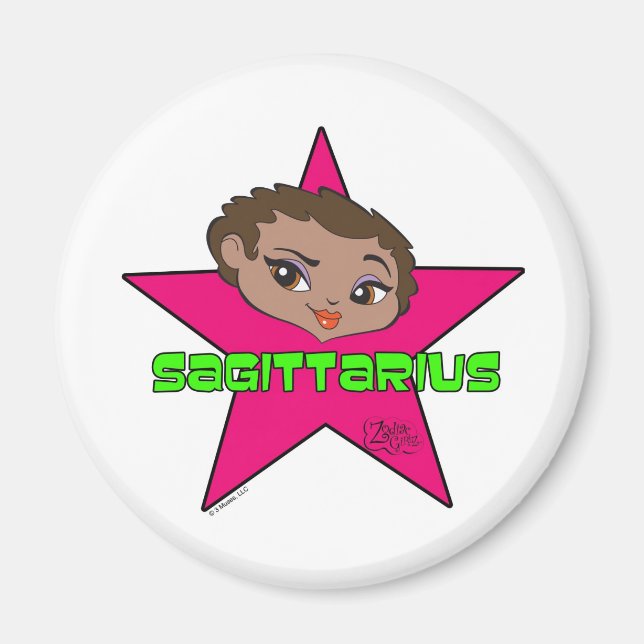 Sagittarius Magnet (Front)
