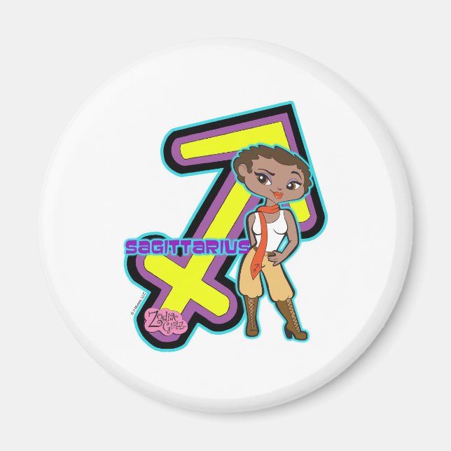 Sagittarius Magnet (Front)