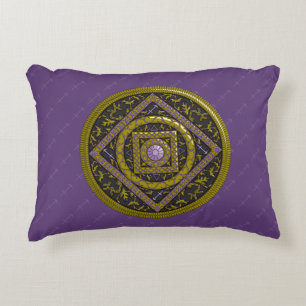 Sagittarius Mandala Accent Pillow