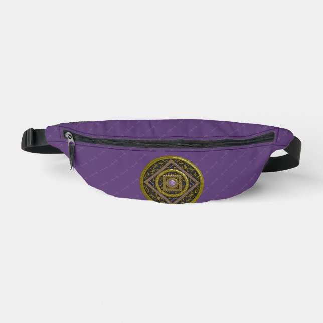 Sagittarius Mandala Bum Bags (Front)