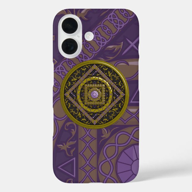 Sagittarius Mandala Case-Mate Phone Case (Back)