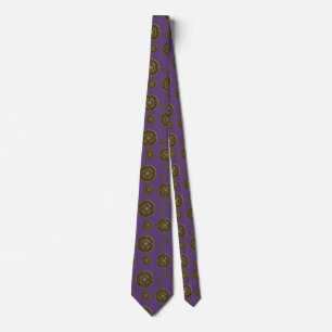 Sagittarius Mandala Men's Neck Tie