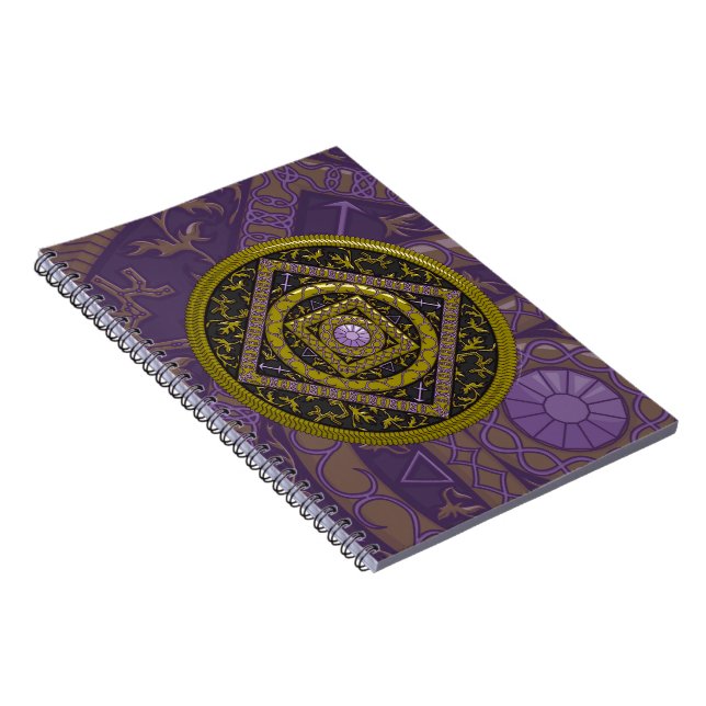 Sagittarius Mandala Notebook (Right Side)
