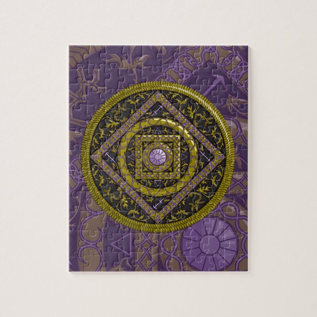 Sagittarius Mandala Puzzle (Vertical)