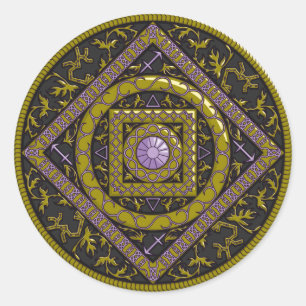 Sagittarius Mandala Sticker