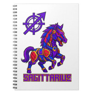 Sagittarius Mecha Stallion Warrior Art Notebook