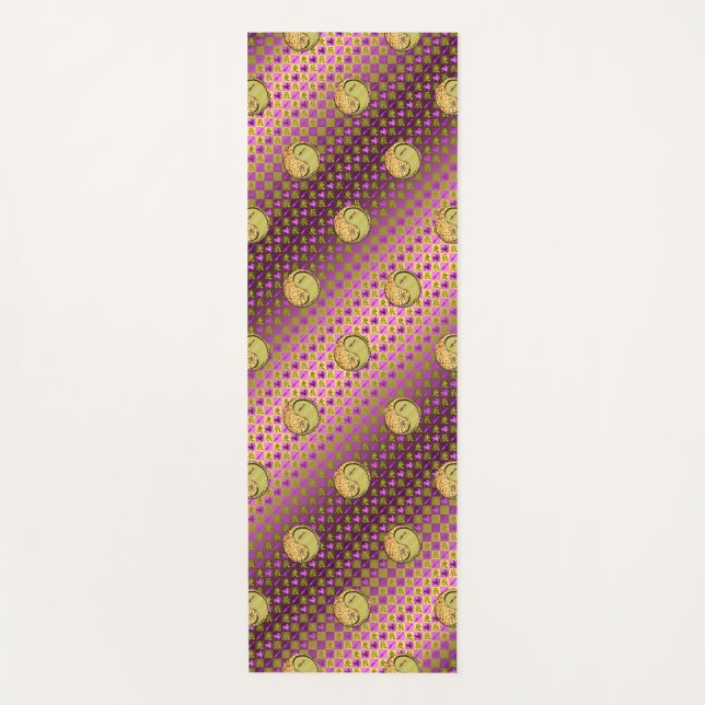 Sagittarius & Metal Dragon Yoga Mat (Front)